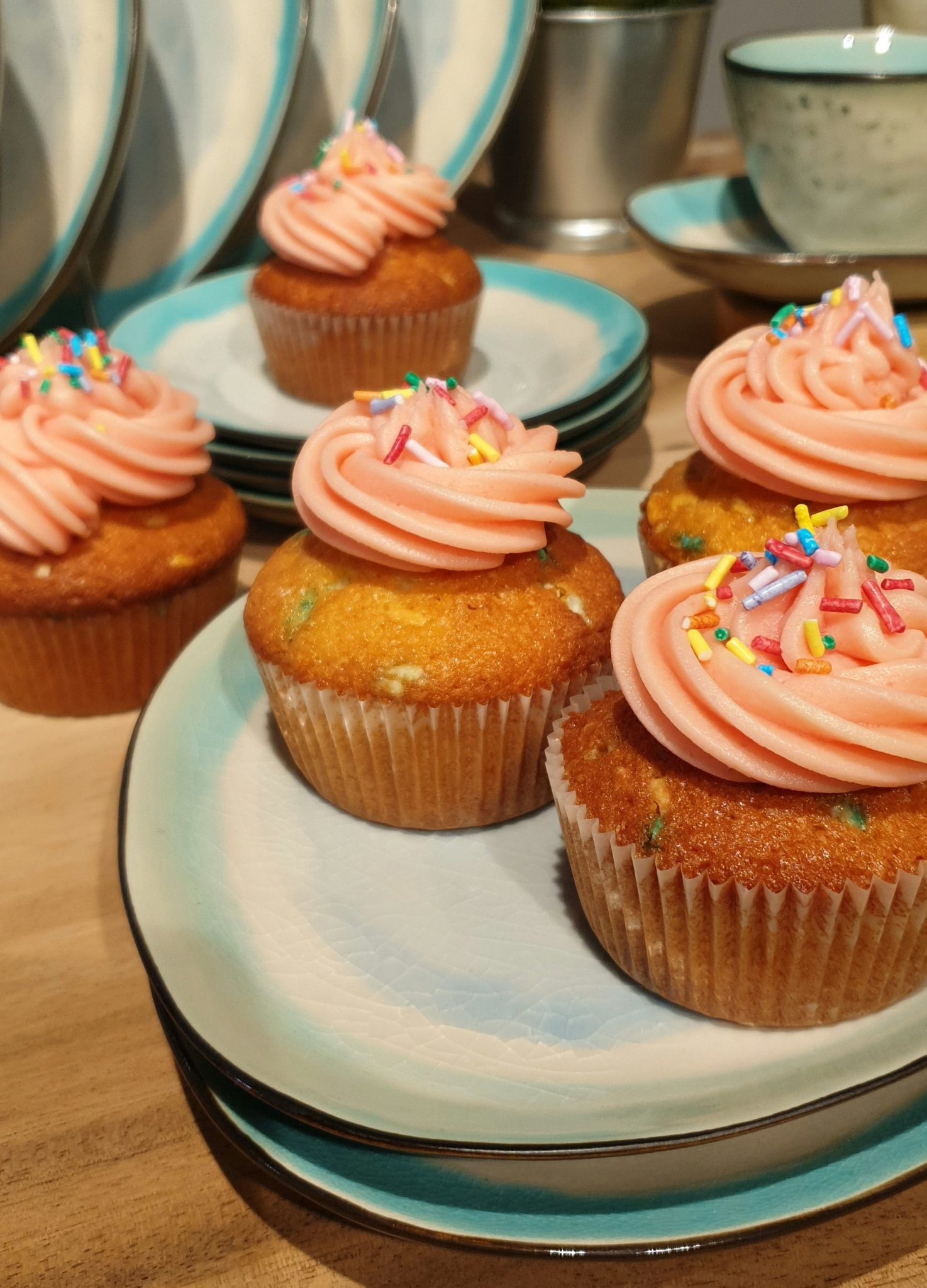 Vanilla Jam Cupcakes | Tasty sweet treat | Bexy Bites